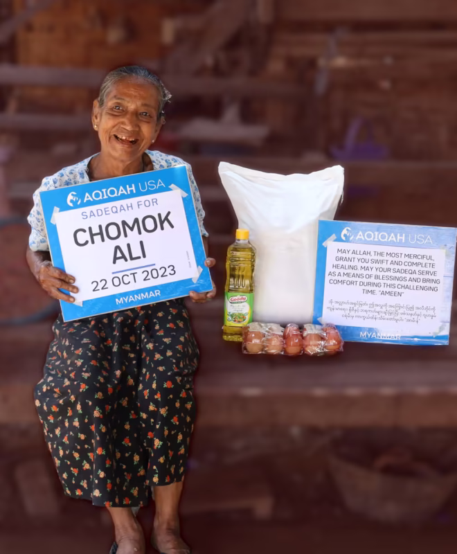 Sadaqah Food Pack – Monthly Nutritional Support for Elderly
